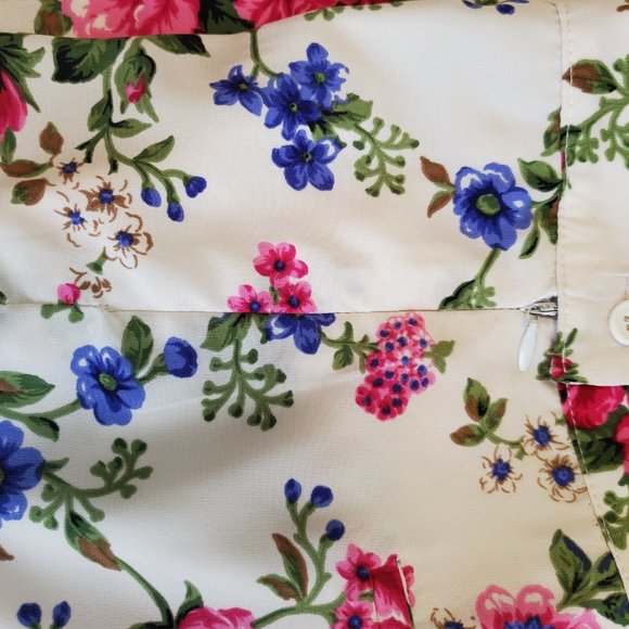 Adorbz Forever 21 Tap Pant Skort with Sweet Floral Design and Fun Details - Picture 5 of 7